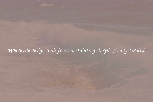 Wholesale design tools free For Painting Acrylic And Gel Polish