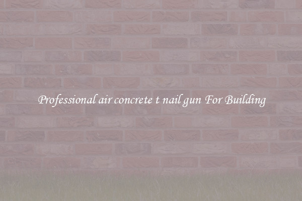 Professional air concrete t nail gun For Building